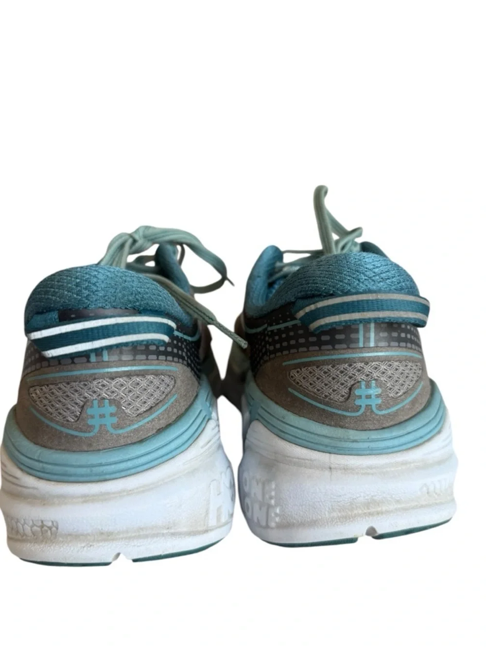 Hoka One One Conquest 3 Womens Running Shoes Gray Athletic Sneakers Size 6.5